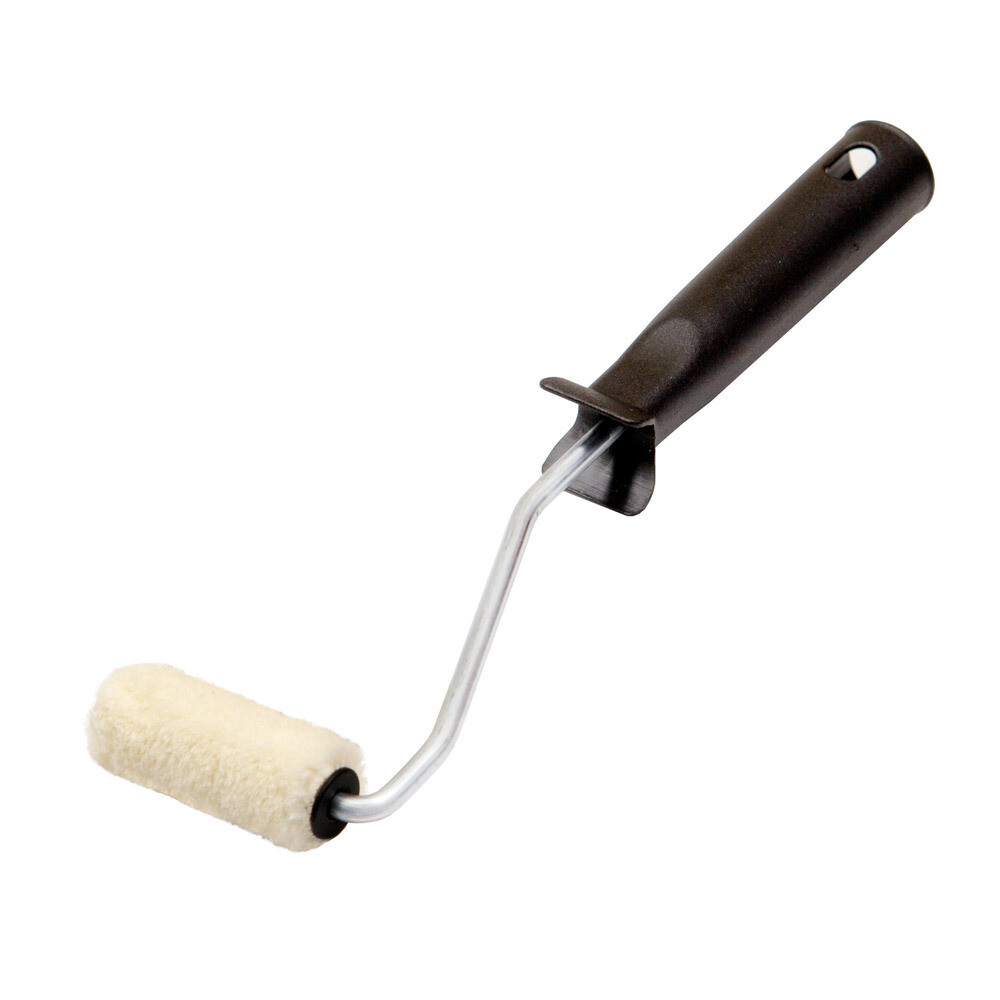 Изображение товара Валик велюр 60 мм d15 мм ворс 5 мм для алкидной основы с ручкой с запасным роликом Hesler Frankfurt