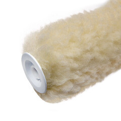 Валик натуральный мех 180 мм d42 мм ворс 12 мм для алкидной основы с ручкой - фото 4