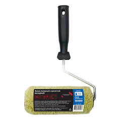 Валик полиакрил 180 мм d42 мм ворс 18 мм для водной основы с ручкой Hesler Leipzig - фото 3