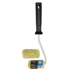 Валик полиакрил 60 мм d15 мм ворс 12 мм для водной основы с ручкой с запасным роликом Hesler Leipzig - фото 3