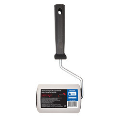 Валик поролон 100 мм d48 мм для водной основы с ручкой Hesler Drezden - фото 4