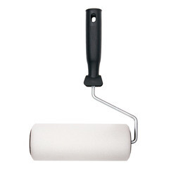 Валик поролон 180 мм d48 мм для водной основы с ручкой Hesler Drezden - фото 4