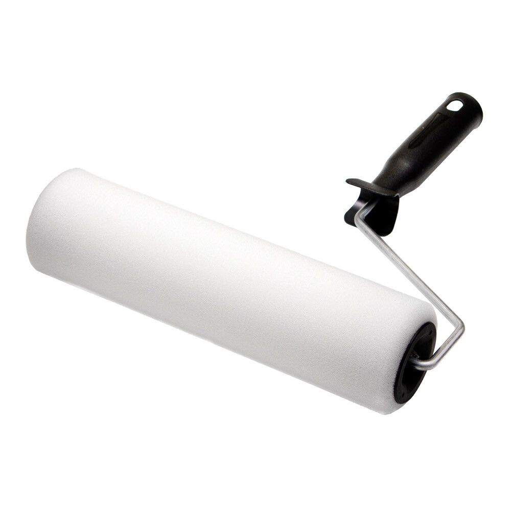 Валик поролон 240 мм d48 мм для водной основы с ручкой Hesler Drezden