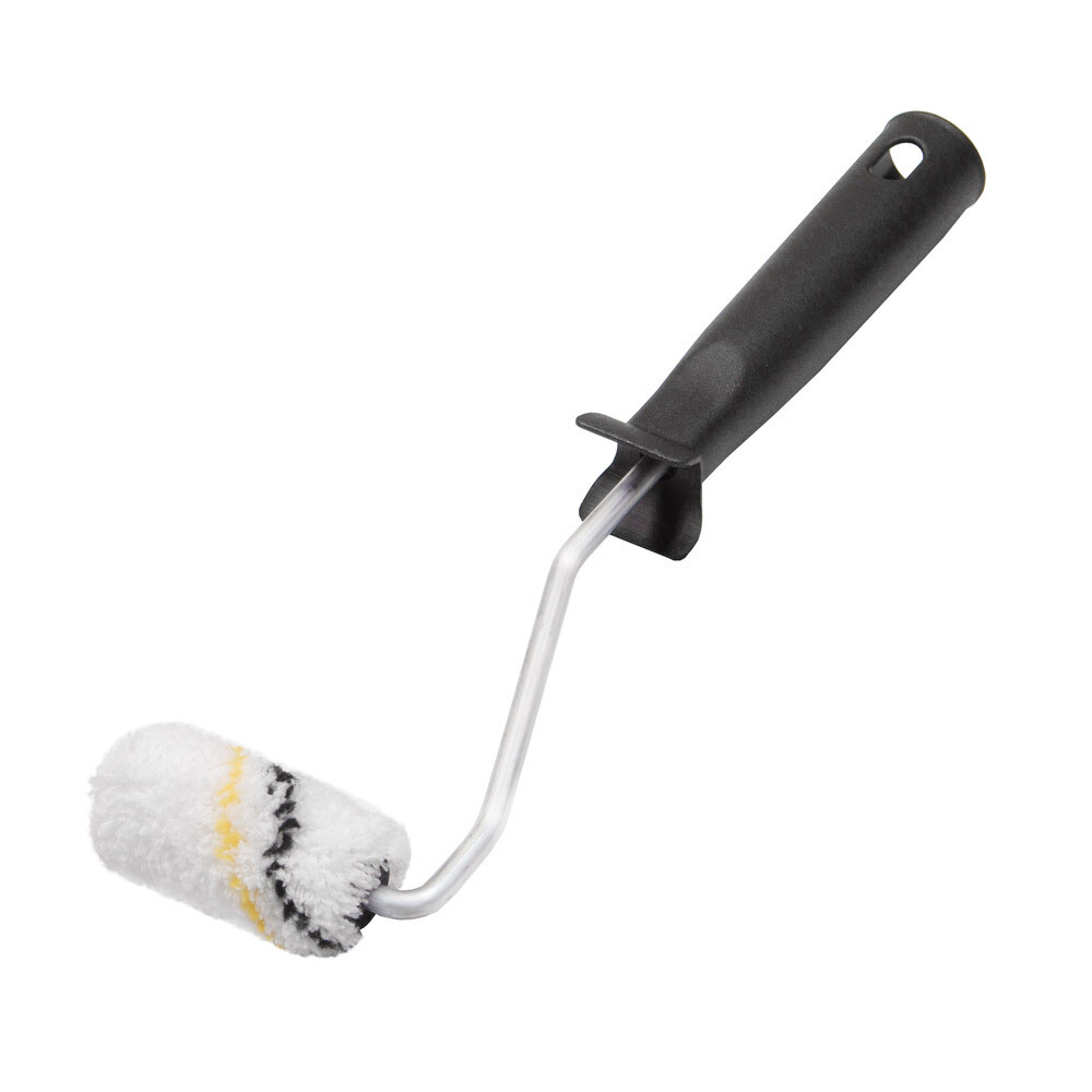 Изображение товара Валик микрофибра 60 мм d15 мм ворс 9 мм для водной основы с ручкой с запасным роликом Hesler Gamburg