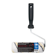 Валик микрофибра 180 мм d42 мм ворс 9 мм для водной основы с ручкой Hesler Gamburg - фото 3