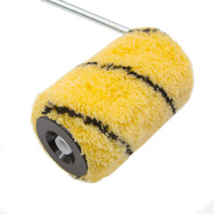 Валик полиакрил 100 мм d42 мм ворс 11 мм для водной основы с ручкой удлиненный Hesler Berlin - фото 3