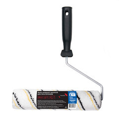 Валик микрофибра 250 мм d42 мм ворс 9 мм для водной основы с ручкой Hesler Gamburg - фото 4