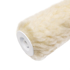 Валик натуральный мех 250 мм d42 мм ворс 12 мм для алкидной основы с ручкой - фото 3