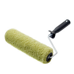Валик полиакрил 250 мм d42 мм ворс 18 мм для водной основы с ручкой Hesler Leipzig