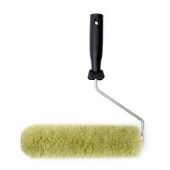 Валик полиакрил 250 мм d42 мм ворс 18 мм для водной основы с ручкой Hesler Leipzig - фото 4