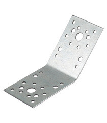 Уголок соединительный для стропильных соединений оцинкованный 90х90х65х2 мм 135° - фото 1
