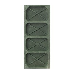 Бордюр тротуарный полимерно-песчаный 500х200х50 мм зеленый Lel-Eco - фото 3