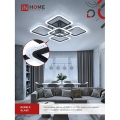 Светильник светодиодный накладной IN HOME Elegant Aris 3000-6500К 90 Вт 70 кв.м черный IP40 - фото 8