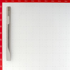 Зубило плоское HEX 28,6 Зубр (29380-35-400) 35х400 мм - фото 3