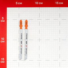 Пилки для лобзика Stayer T144DF (15985-4_z02) по дереву L75 мм быстрый рез (2 шт.) - фото 2