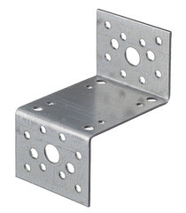 Изображение товара Уголок крепежный Z-образный оцинкованный 45х90х45х65х2 мм