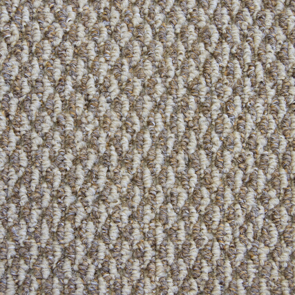 Изображение товара Ковролин бытовой Зартекс Варна 104 коричнево-бежевый 4 м бербер из полипропилена