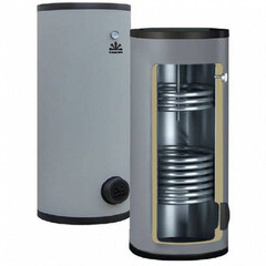 Водонагреватель накопительный Gekon Inox косвенного нагрева 300 л 45 кВт напольный вертикальный - фото 4