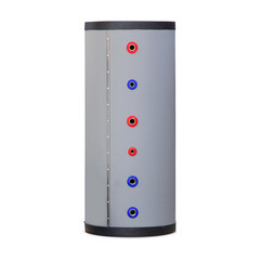 Водонагреватель накопительный Gekon Inox косвенного нагрева 300 л 45 кВт напольный вертикальный - фото 2