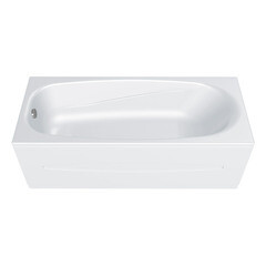 Ванна акриловая 160х70 см без ножек - фото 4