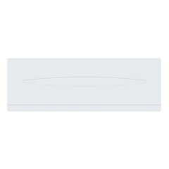 Изображение товара Панель фронтальная для ванны акриловой Oviva Base mini 150х52 см белая