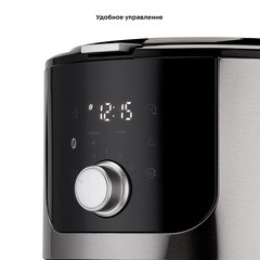 Кофеварка капельная Kitfort КТ-782 черная/серебро - фото 6