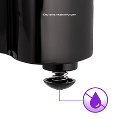 Кофеварка капельная Kitfort КТ-782 черная/серебро - фото 4