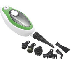 Швабра паровая Kitfort КТ-1004-2 белая/зеленая - фото 5