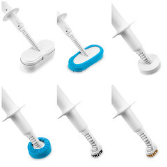 Швабра паровая Kitfort КТ-1016 белая - фото 8