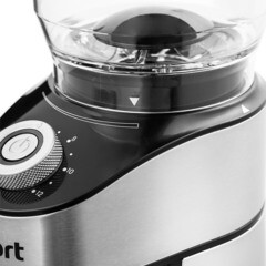 Кофемолка электрическая Kitfort КТ-744 серебро/черная - фото 3