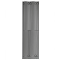 Радиатор стальной Jaga Iguana Aplano 50 мм 1 секция 1/2 нижнее подключение 1800х520 мм серый - фото 2