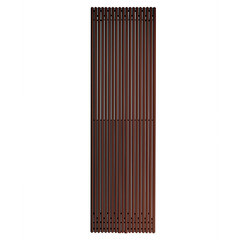 Радиатор стальной Jaga Iguana Aplano 50 мм 1 секция 1/2 нижнее подключение 1800х300 мм коричневый - фото 2