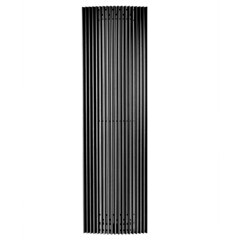 Радиатор стальной Jaga Iguana Arco 50 мм 1 секция 1/2 нижнее подключение 1800х410 мм черный - фото 2