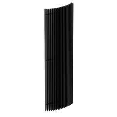 Радиатор стальной Jaga Iguana Arco 50 мм 1 секция 1/2 нижнее подключение 1800х410 мм черный - фото 1