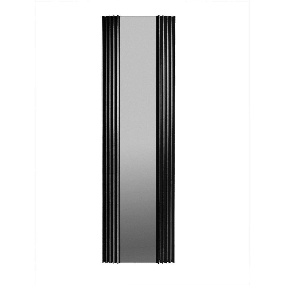 Радиатор стальной Jaga Iguana Visio 50 мм 1 секция 1/2 нижнее подключение 1800х510 мм черный