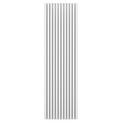 Радиатор стальной Jaga Tetra Wall 50 мм 1 секция 1/2 нижнее подключение 1800х410 мм белый - фото 2