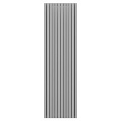 Радиатор стальной Jaga Tetra Wall 50 мм 1 секция 1/2 нижнее подключение 1800х410 мм серый - фото 2