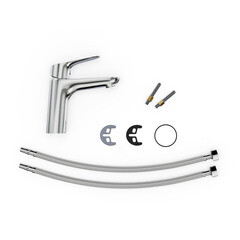 Смеситель для раковины Tokito Semboku однорычажный хром (TOK-SEM-1011) - фото 13