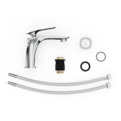 Смеситель для раковины Tokito Fuji однорычажный хром (TOK-FUJ-1011) - фото 3