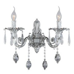 Бра Bogate's Wonderful E14 80 Вт 230 В серебро IP20 (276/2) - фото 1