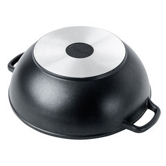 Казан Горница Классик 8 л алюминий с антипригарным покрытием с крышкой (056479) - фото 4