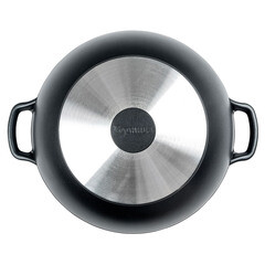 Казан Горница Классик 8 л алюминий с антипригарным покрытием с крышкой (056479) - фото 2