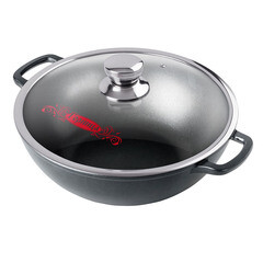 Казан Горница Классик 8 л алюминий с антипригарным покрытием с крышкой (056479) - фото 1