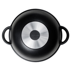 Казан Горница Классик 10 л алюминий с антипригарным покрытием с крышкой (кн4322а) - фото 5