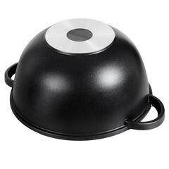 Казан Горница Классик 10 л алюминий с антипригарным покрытием с крышкой (кн4322а) - фото 3