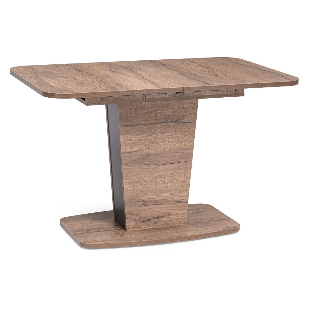 Изображение товара Стол кухонный раздвижной бочкообразный 0,75х1,2 м дуб табачный/антрацит Токио (515103)