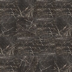 Керамогранит Grasaro Super Marble черный 600х600х9 мм (5 шт.=1,8 кв.м) - фото 7