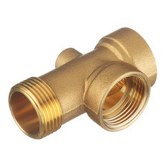 Соединитель для насоса Джилекс 1 ВР(г) х 1 НР(ш) х 1 ВР(г) х 1/4 ВР(г) четырехходовой (М2933) - фото 4