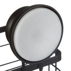 Полка для ванной Fora Grafit 260х140х135 мм металл черная (FOR-GRA033/7083) - фото 4