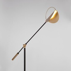 Торшер Eurosvet G9 9 Вт черный/золото IP20 (01143/1) - фото 3